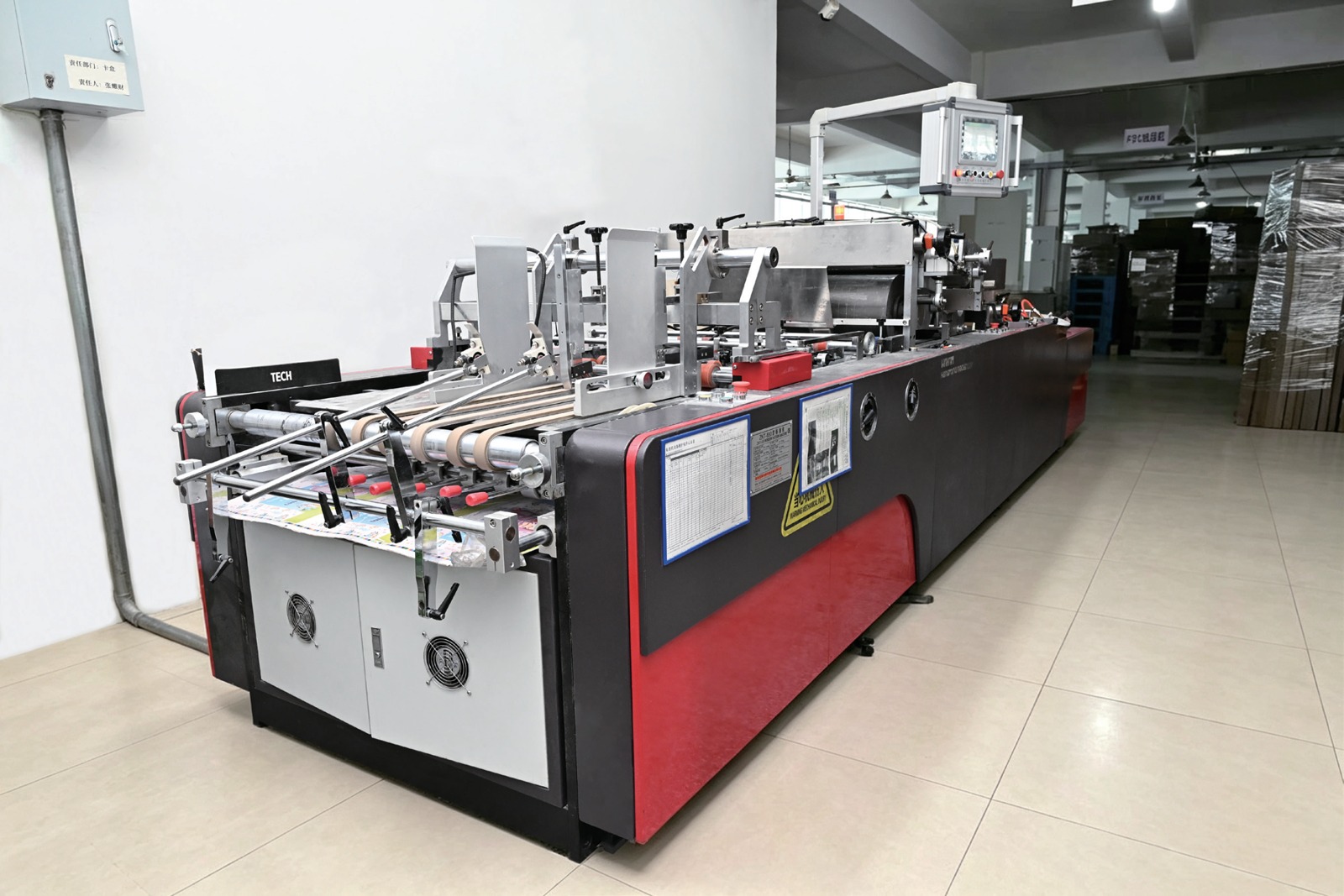 Automatic window patching machine