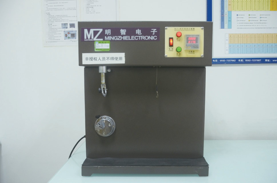Folding endurance tester