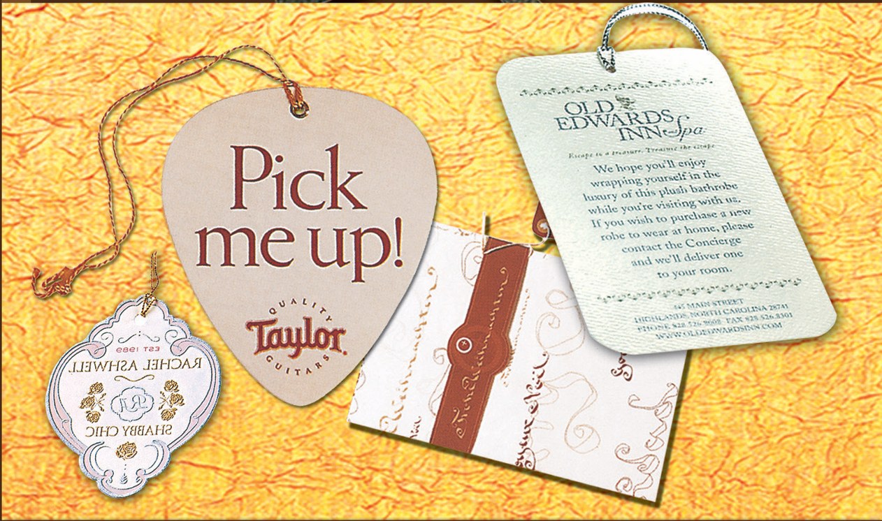 Hang tags — Portfolio example 02